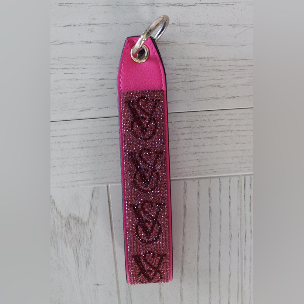Victoria's Secret Pink Glitter Keychain